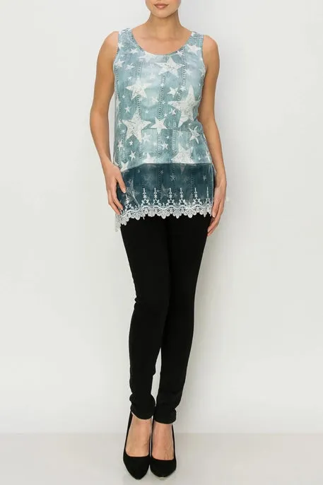 501 Denim Star Tank