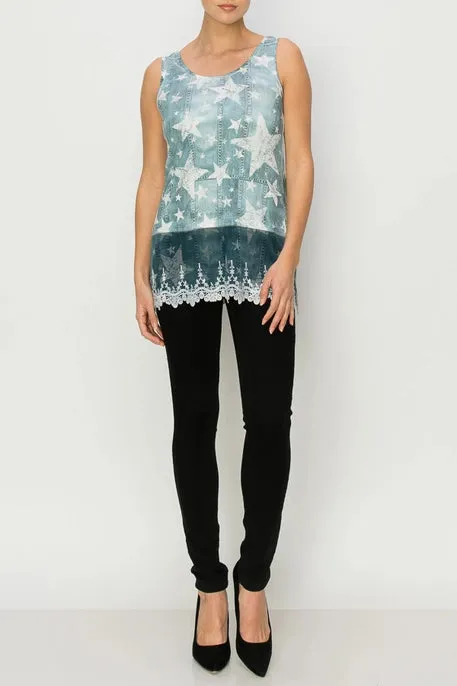 501 Denim Star Tank