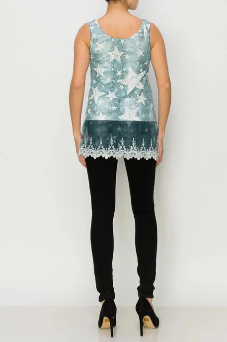 501 Denim Star Tank