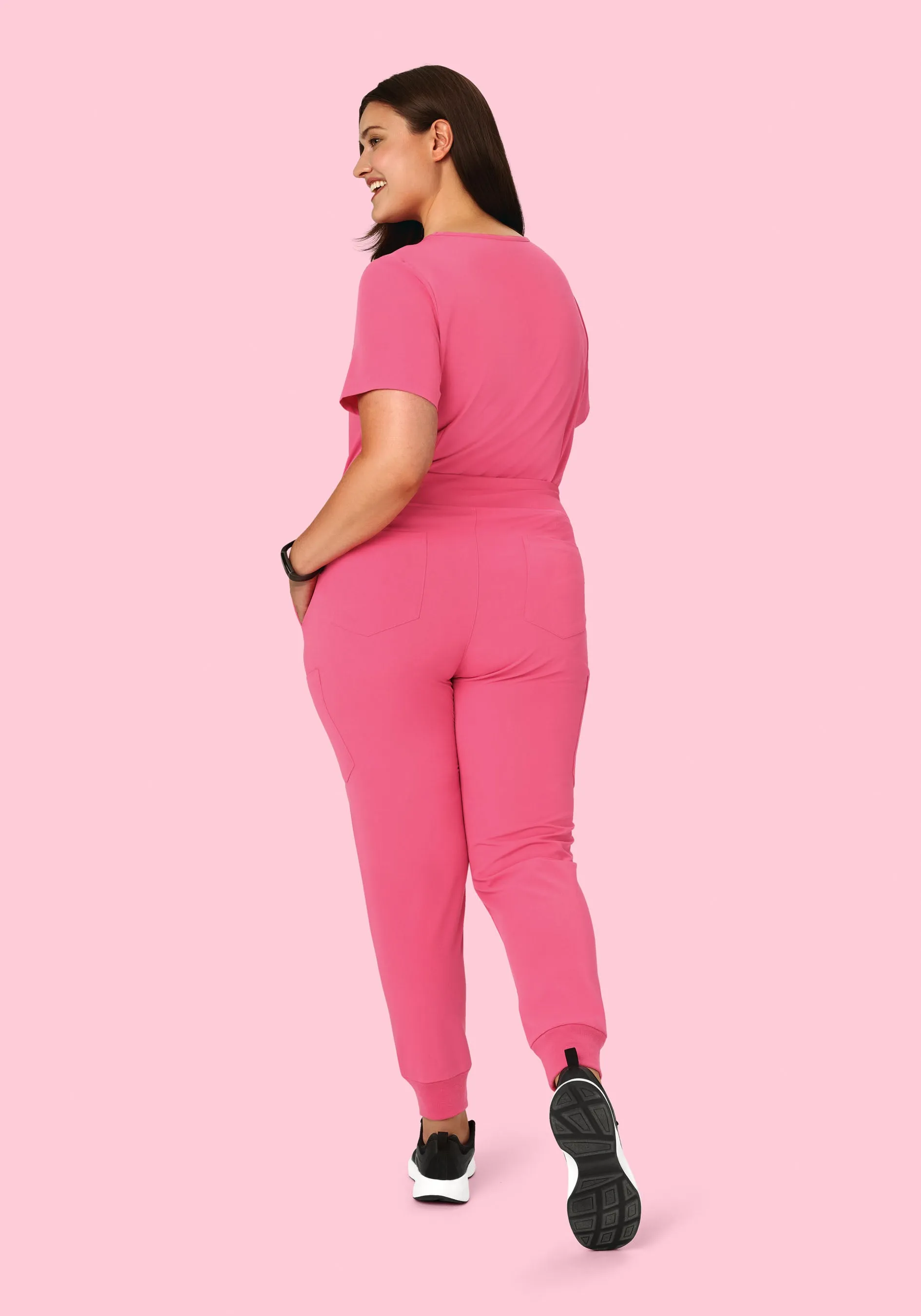 9 Pocket Joggers Bubblegum