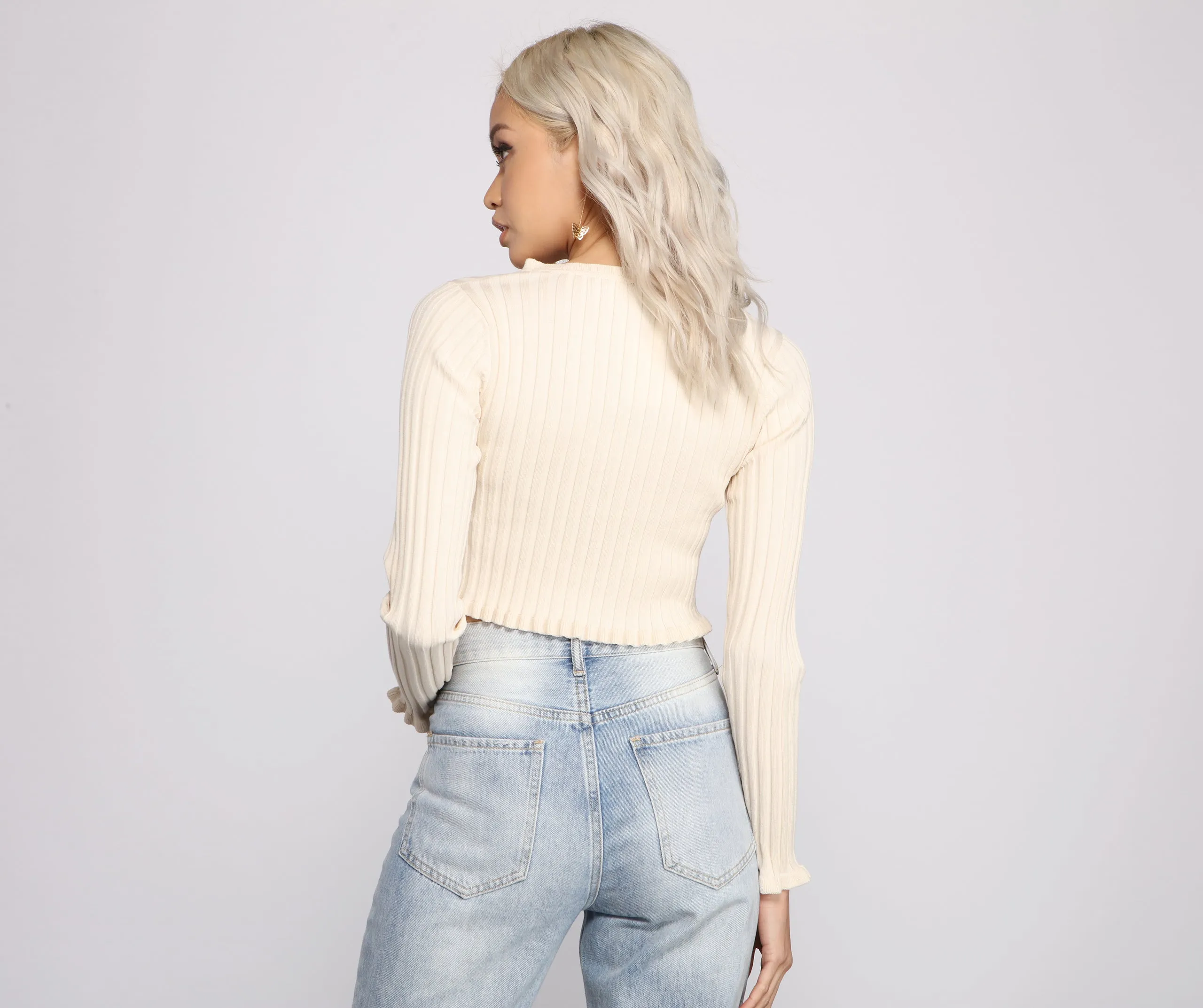 Add Some Flair Cropped Cardigan