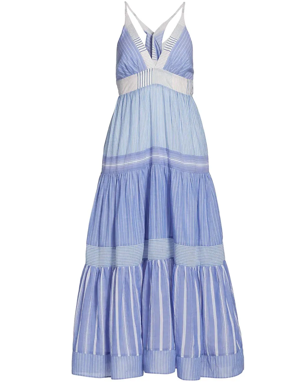Beach Stripe Getting Vertical Beach Maxi Dress