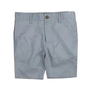 Belati Light Blue Linen Bermudas Belati (BBM523)