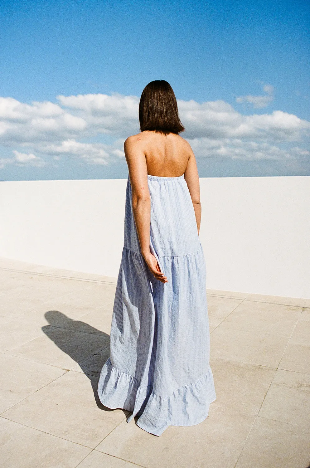 Bella Dress - Blue