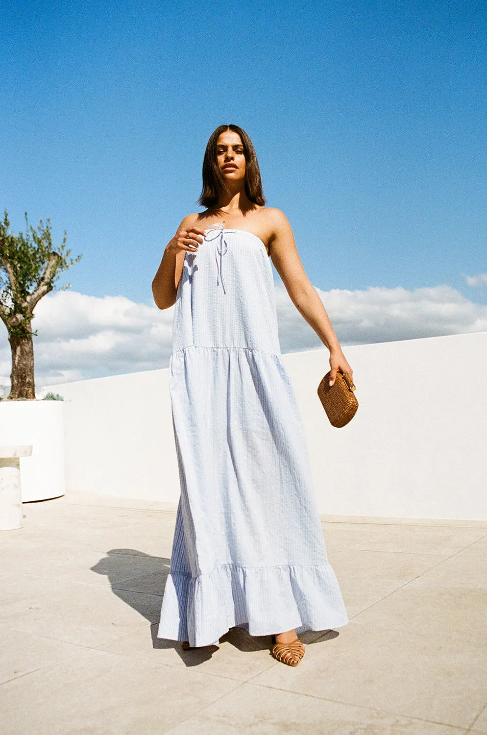 Bella Dress - Blue