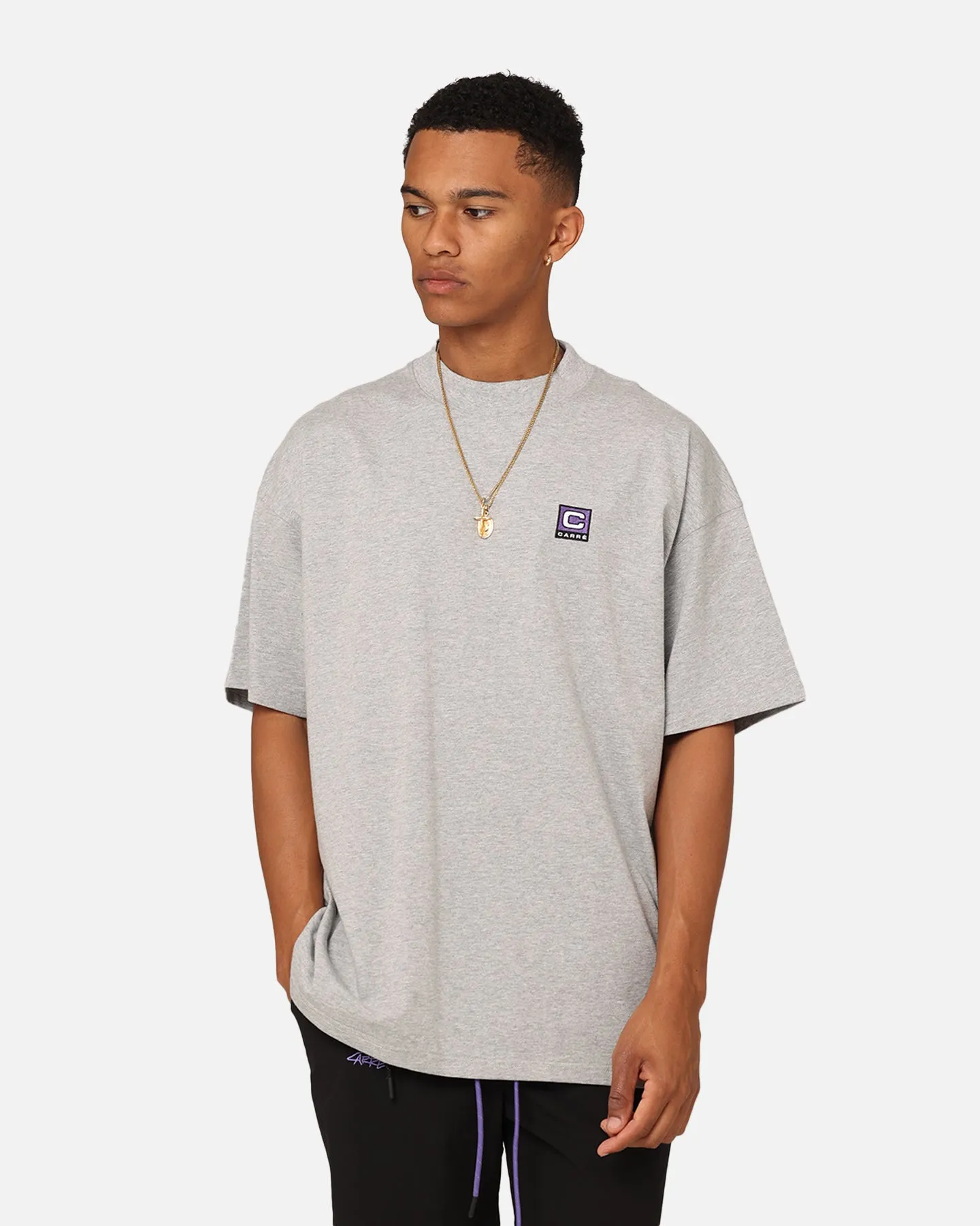 Carre Ascend Oversized T-Shirt Grey Marle