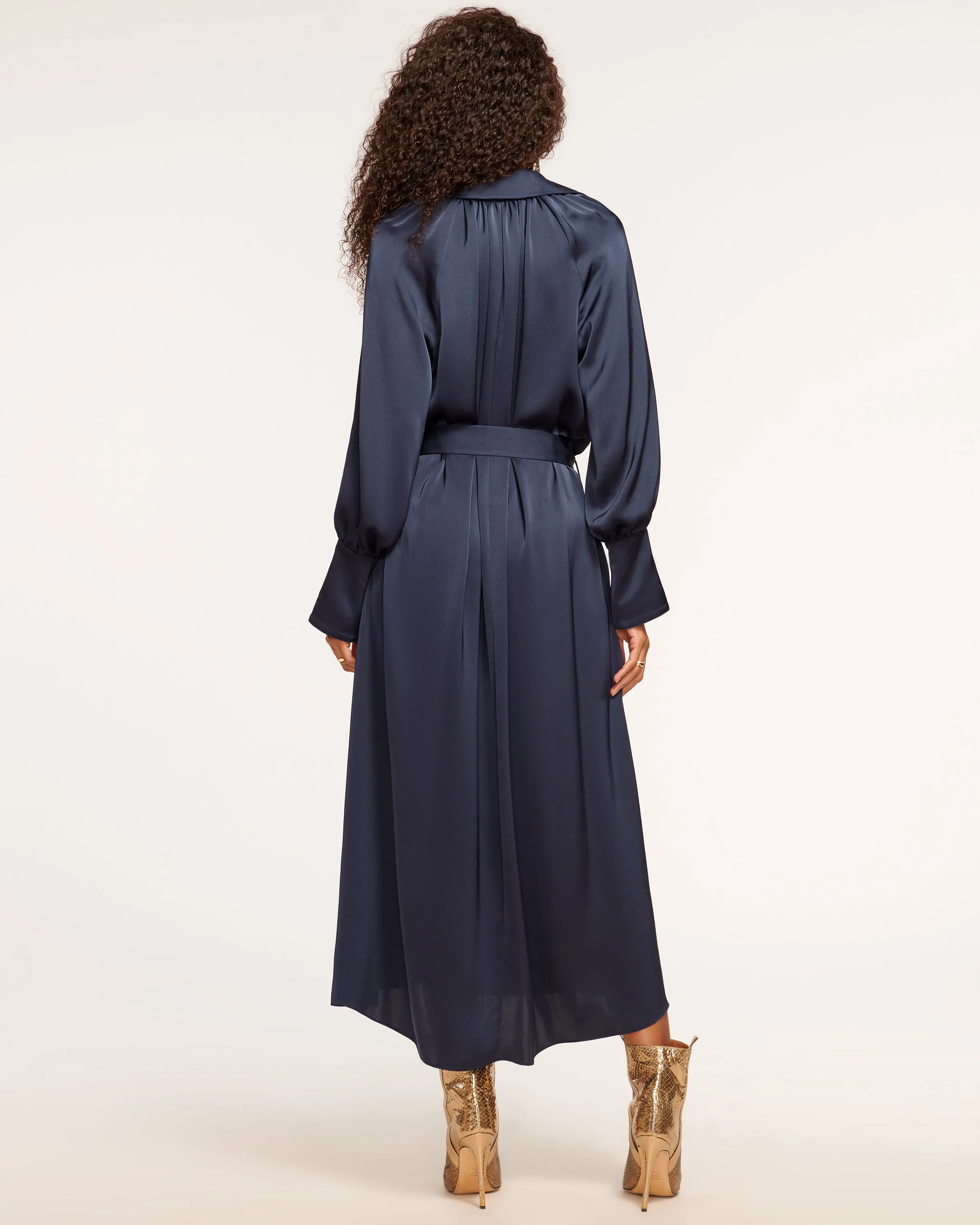 Cecilia Belted Midi Dress