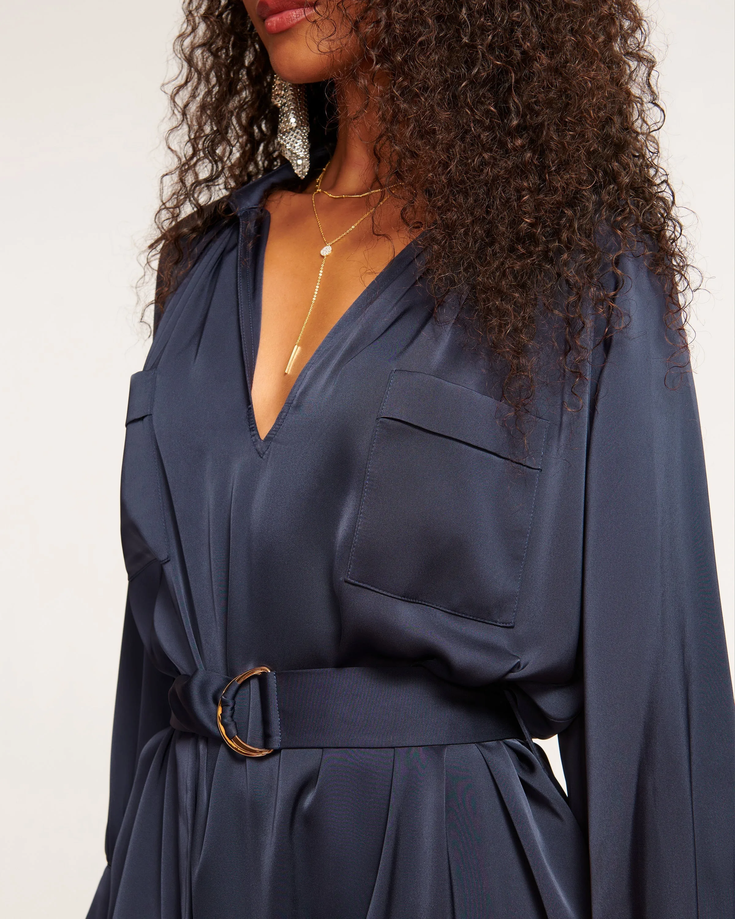 Cecilia Belted Midi Dress