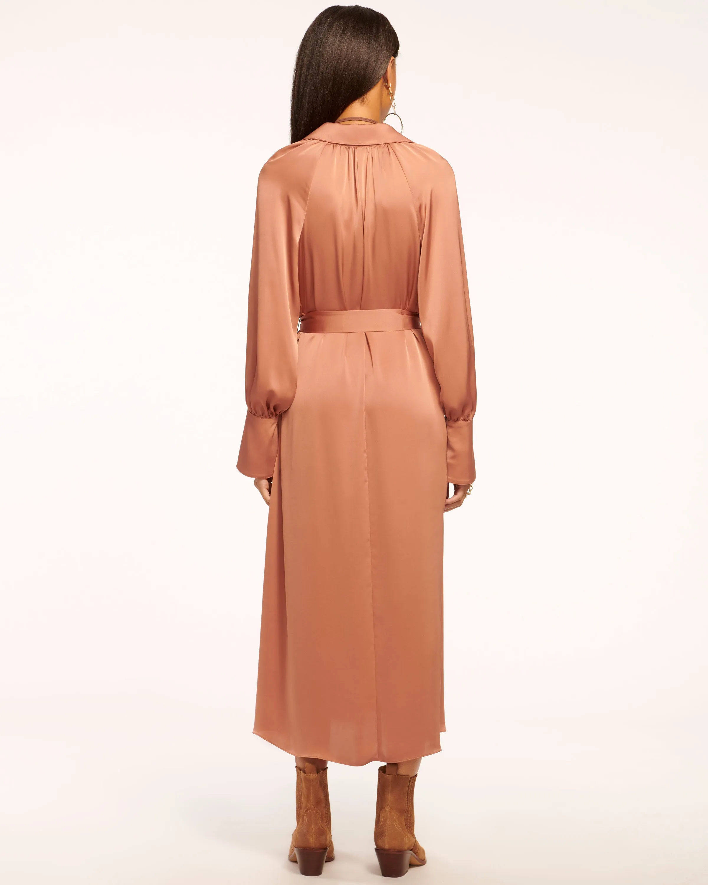 Cecilia Belted Midi Dress