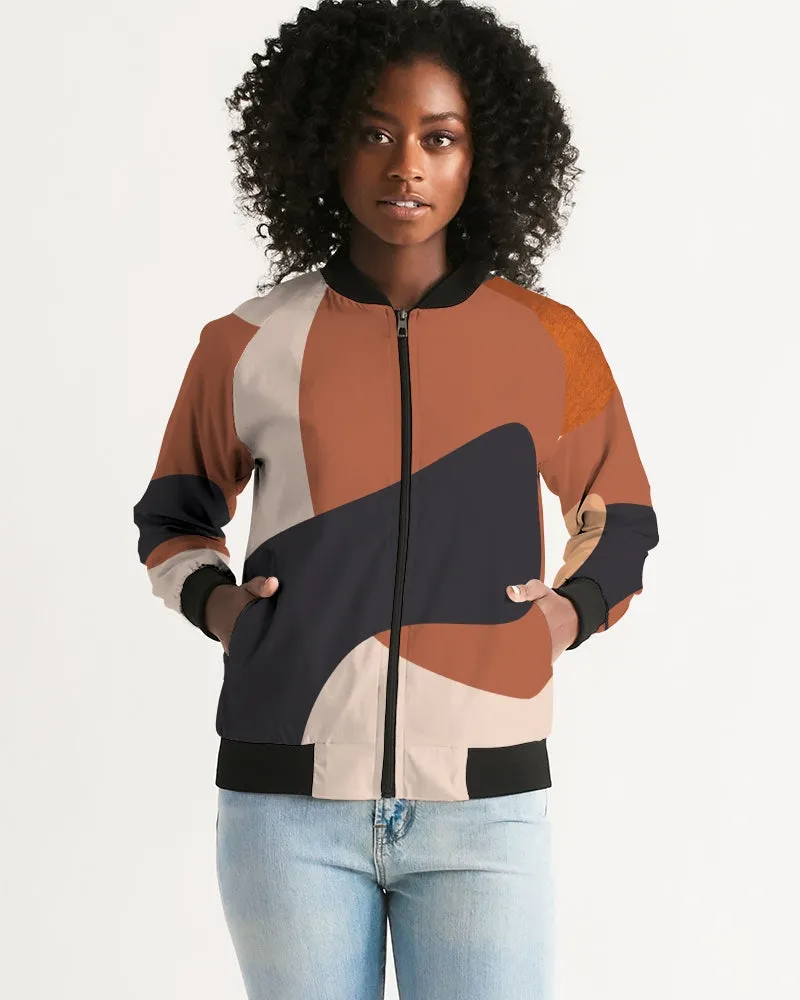 Color Bobbles Women's Bomber Jacket