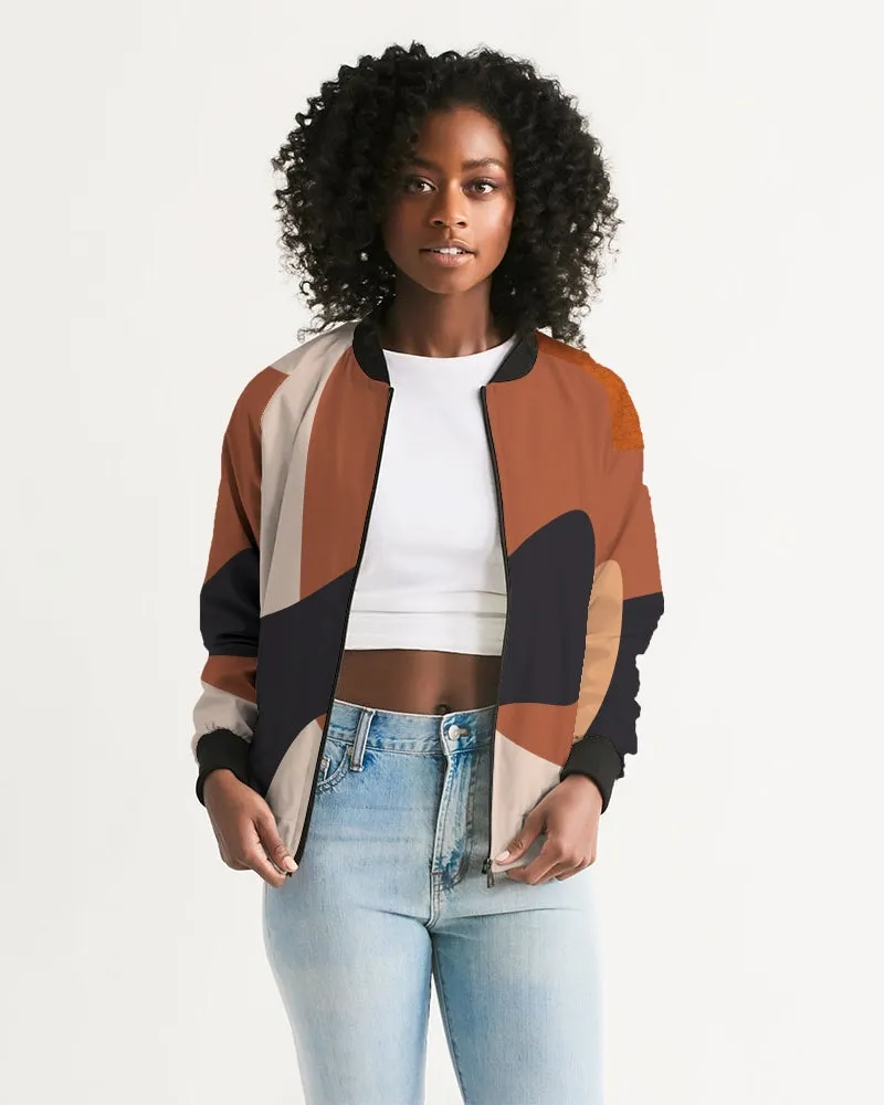 Color Bobbles Women's Bomber Jacket