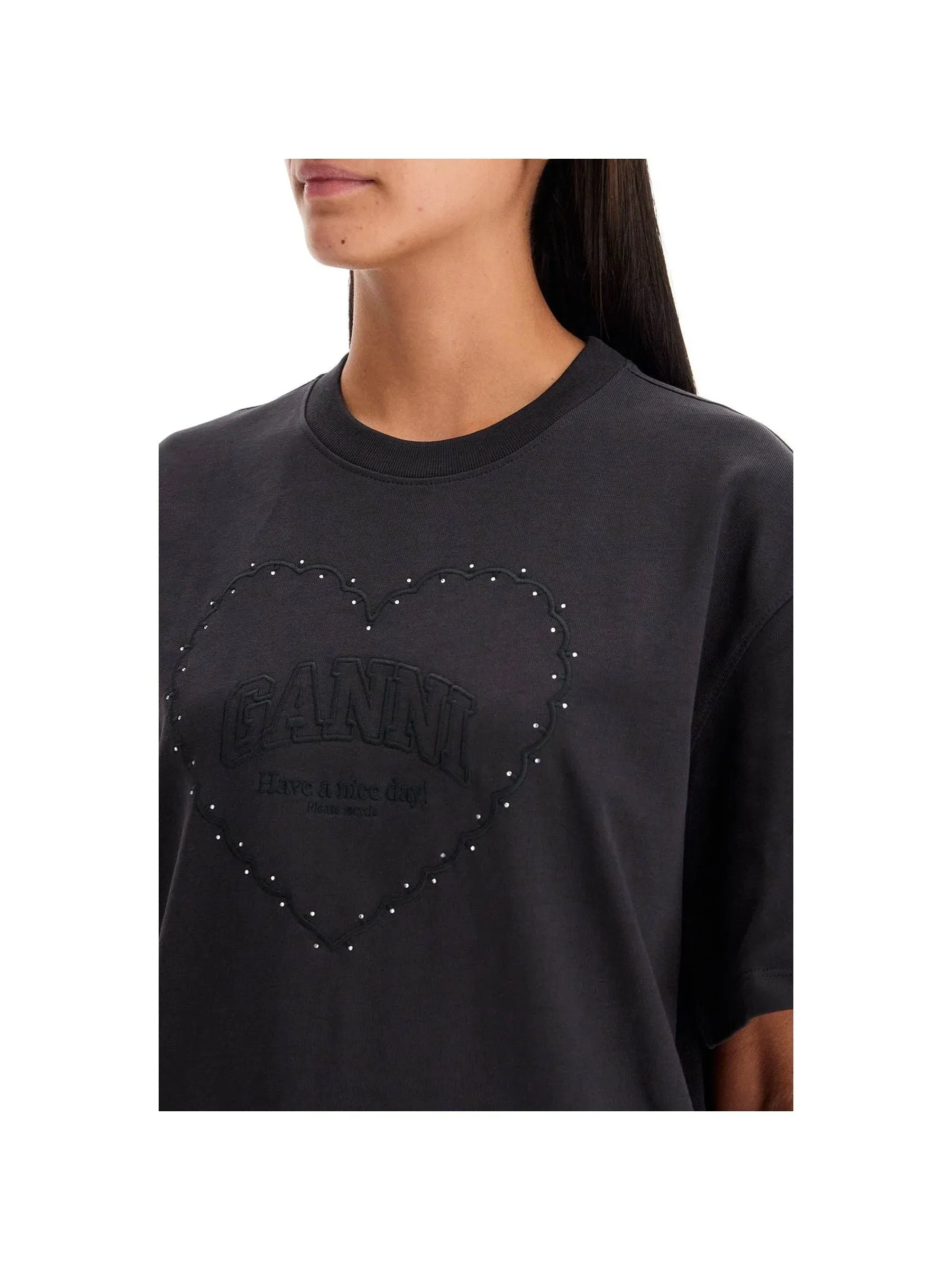 Embroidered Organic Cotton T-Shirt