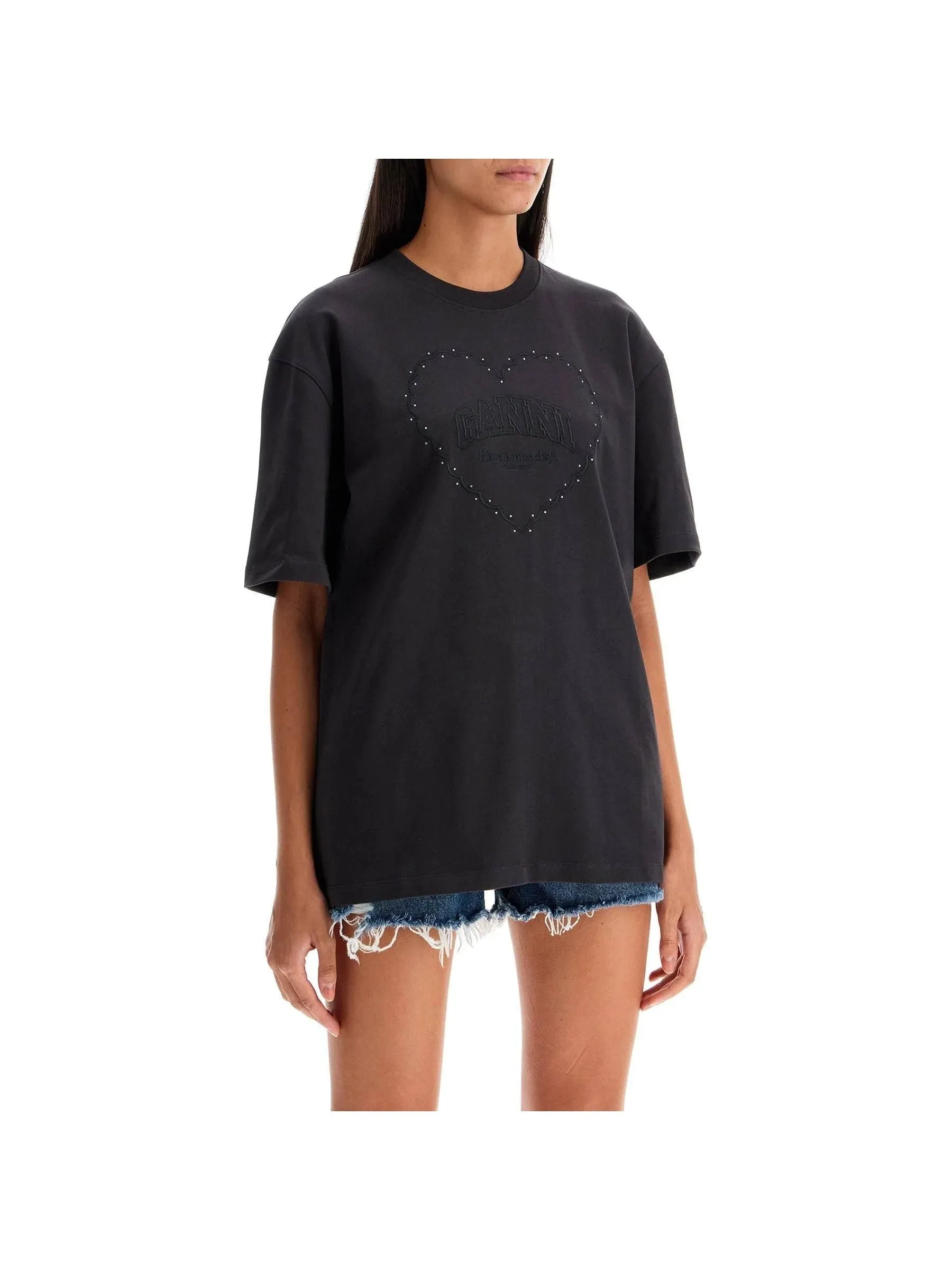 Embroidered Organic Cotton T-Shirt