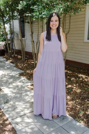 FINAL SALE Lavender Dreams Maxi Dress