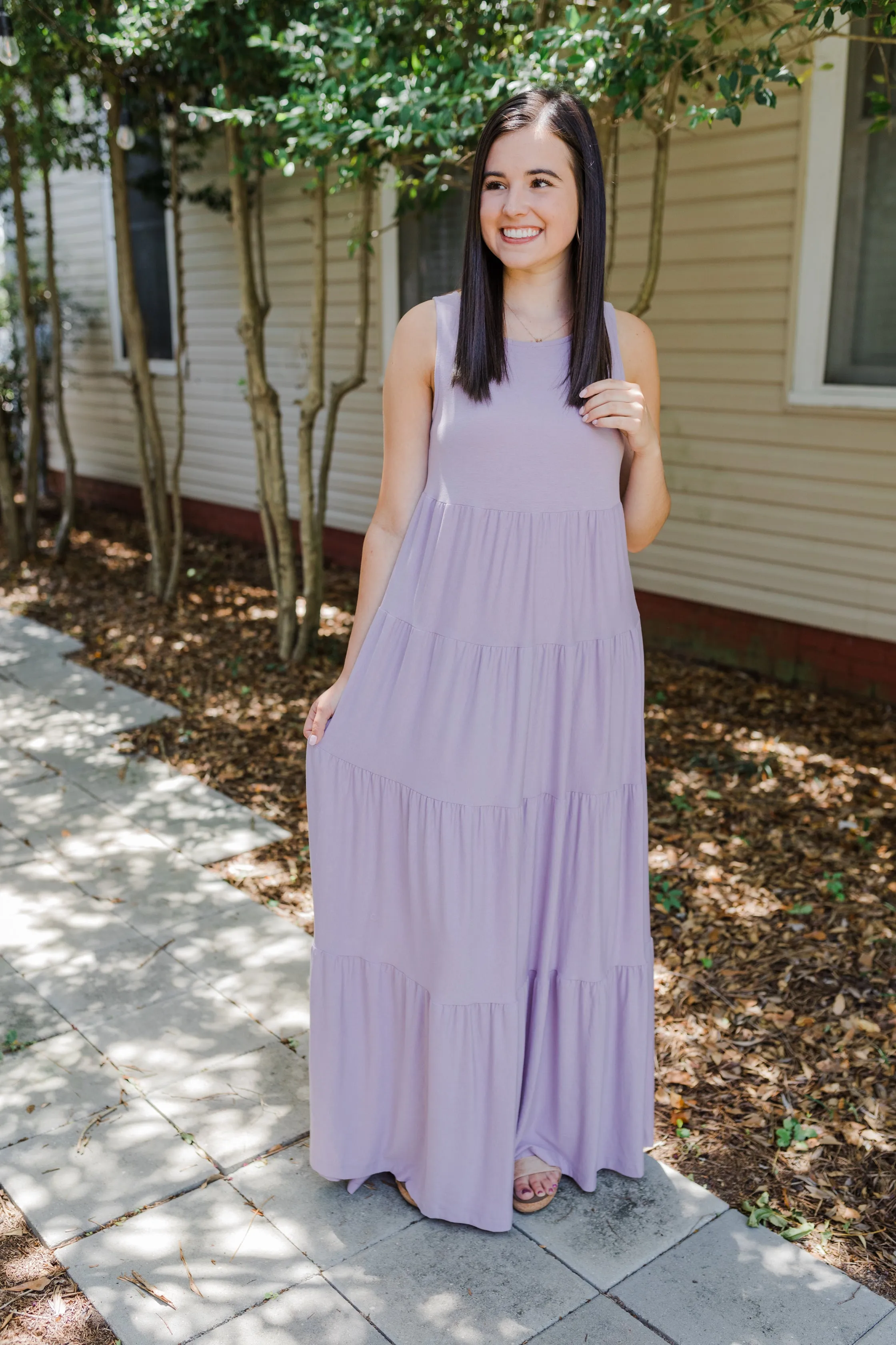 FINAL SALE Lavender Dreams Maxi Dress