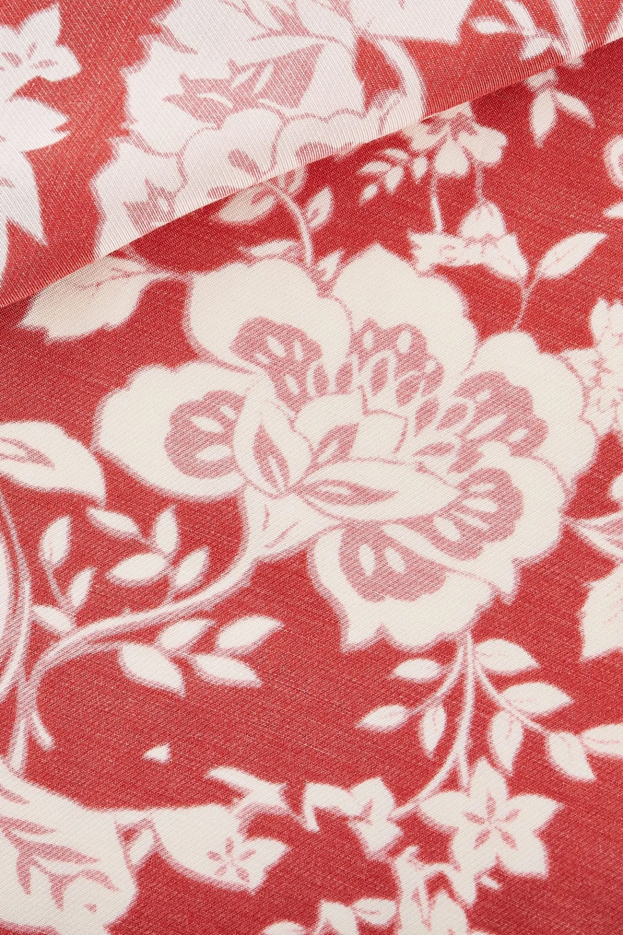 Floral Printed Shirt Collar 
Blouse