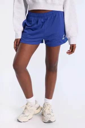 Graphic Mesh Shorts