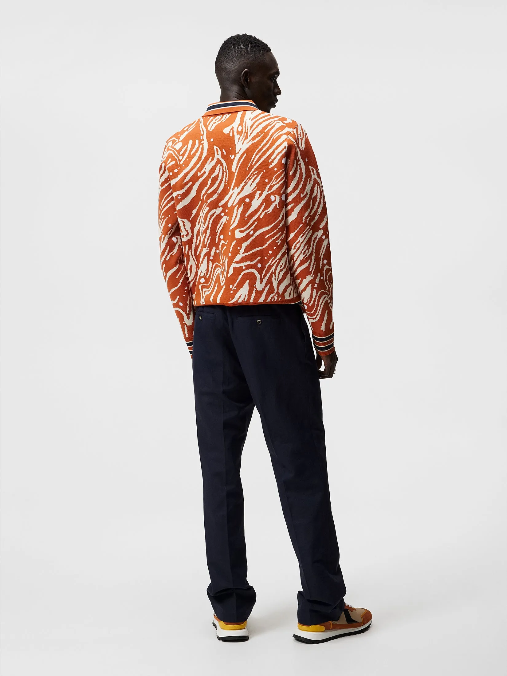 Haij Cotton Linen Pants / JL Navy