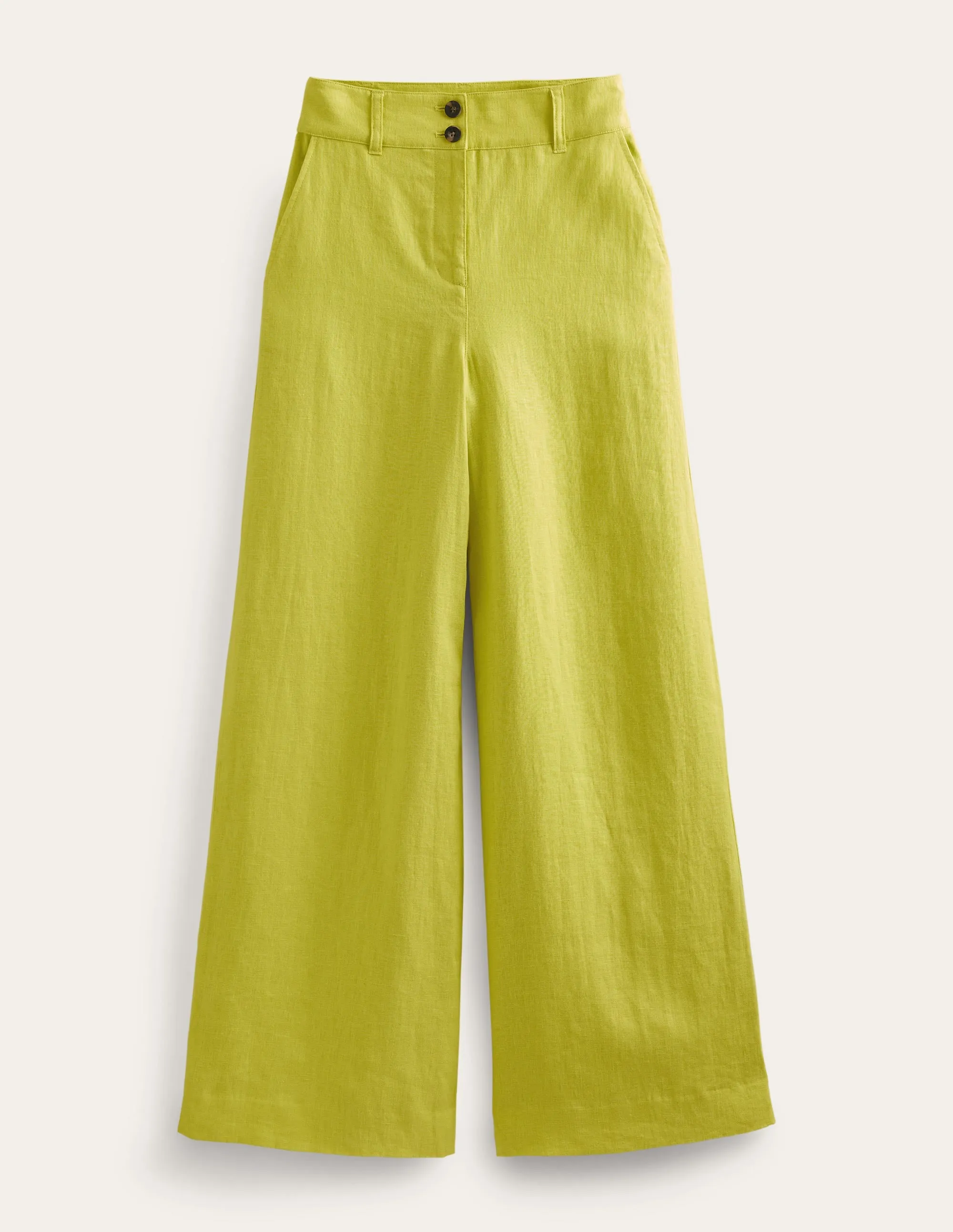 Highbury Linen Trousers-CItrus