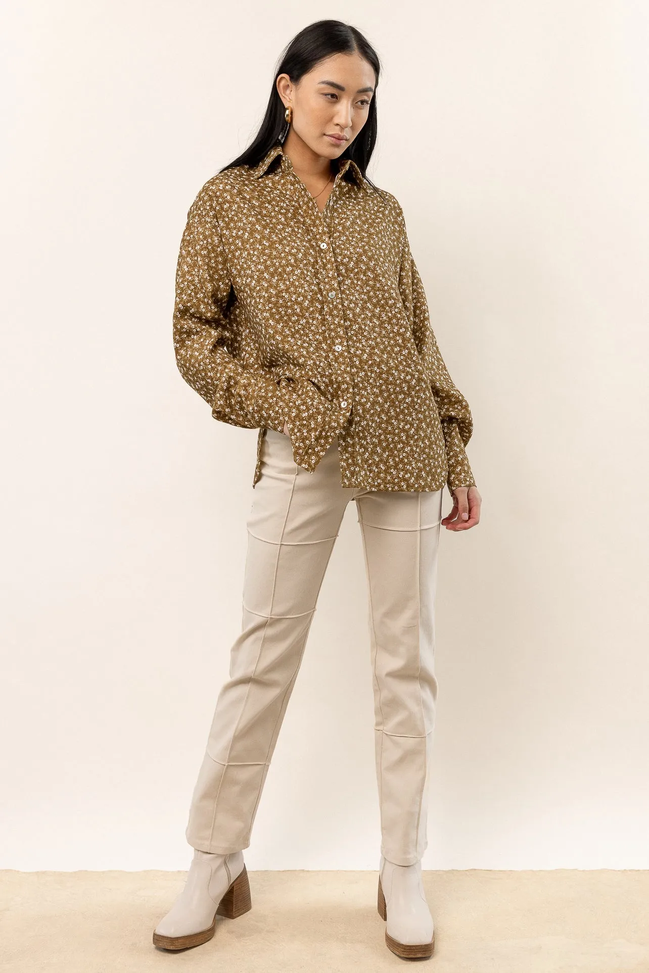 Karina Floral Button Up - FINAL SALE