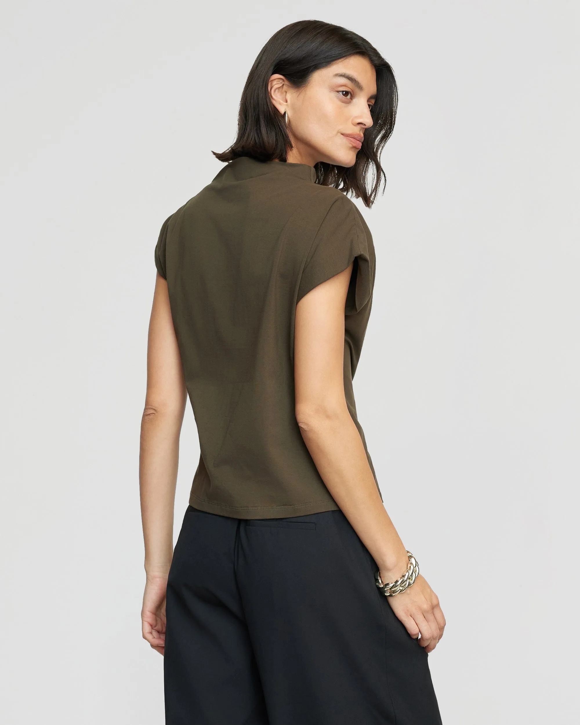 Kenny Asymmetric-Neck Tee