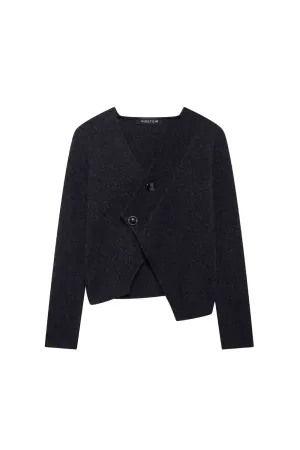 ‘Lexi’ Blended Open-Front Design Jacket