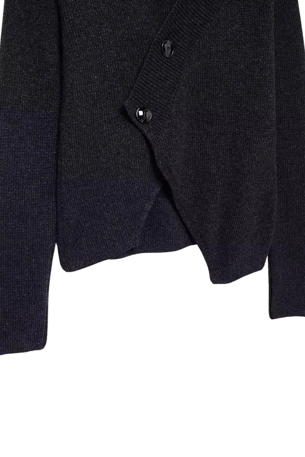 ‘Lexi’ Blended Open-Front Design Jacket
