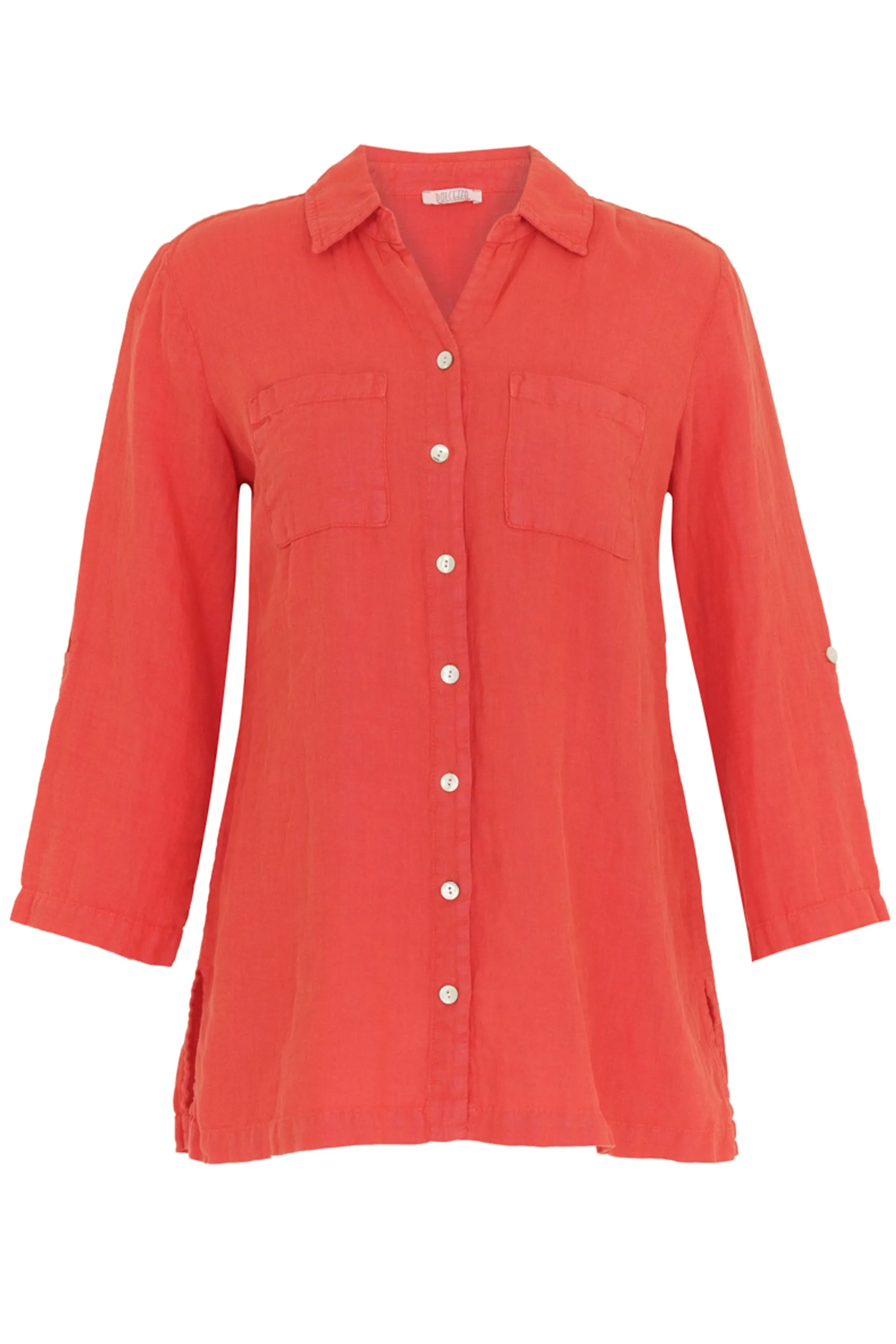 LINEN BLOUSE SHIRT