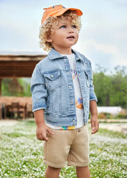 Linen shorts for baby boy