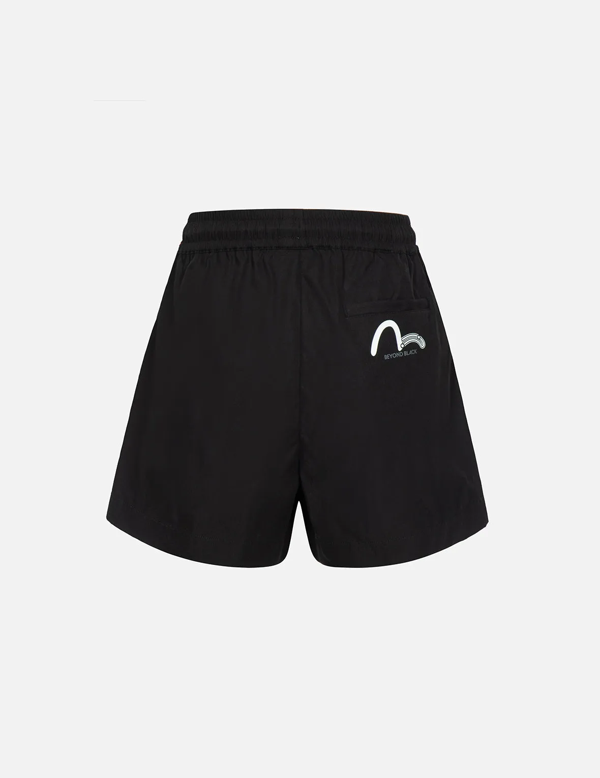Logo and Seagull Print Shorts
