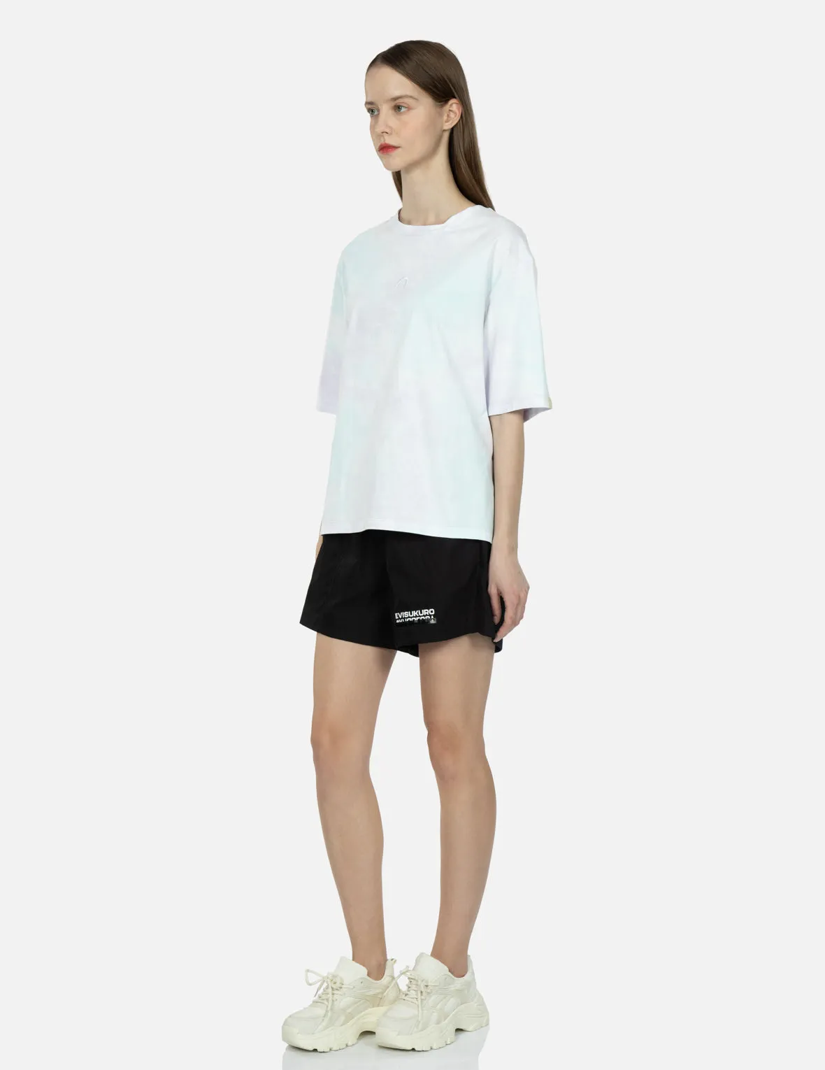 Logo and Seagull Print Shorts