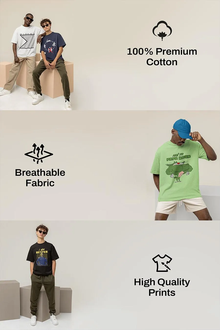 Manmaker's Homelander Oversized T-shirt
