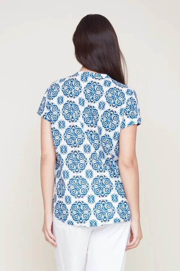 Medallion Blouse