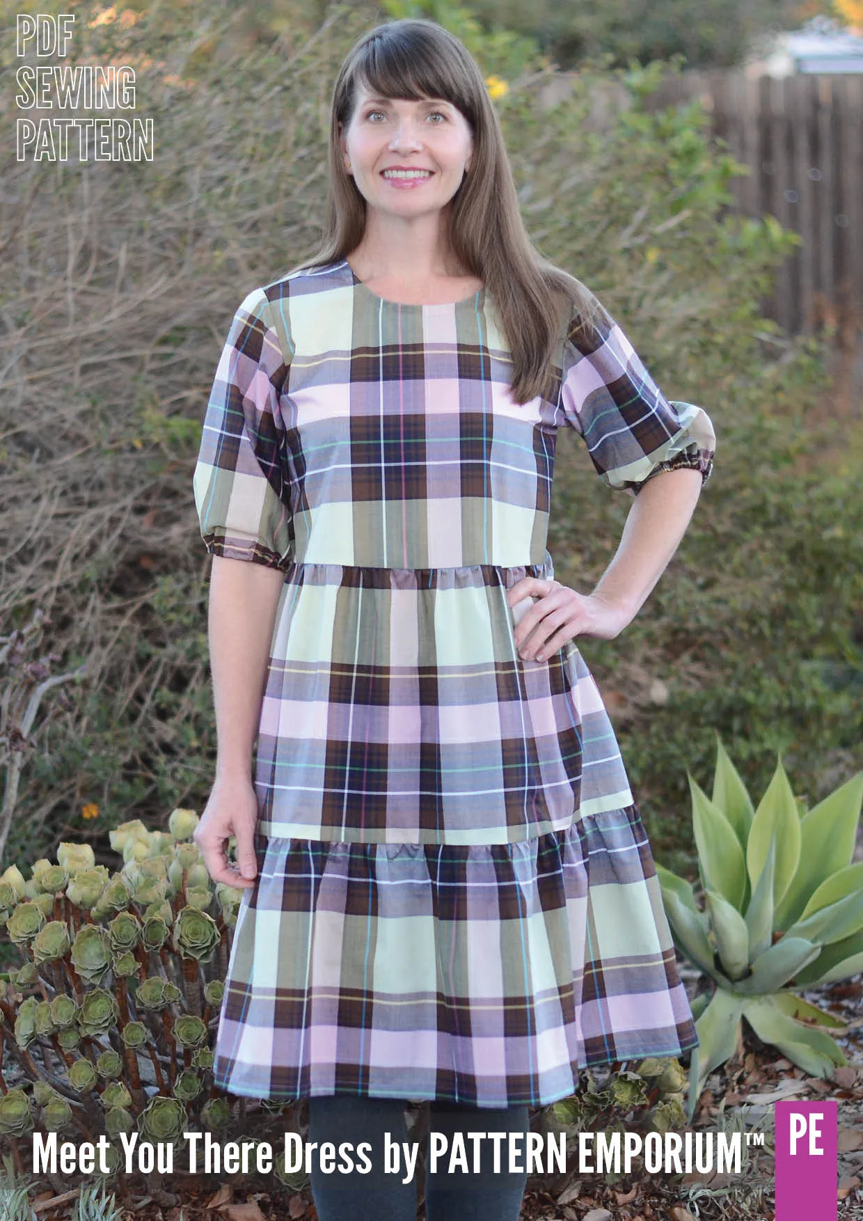 Meet You There | Tiered Dress & Top Sewing Pattern