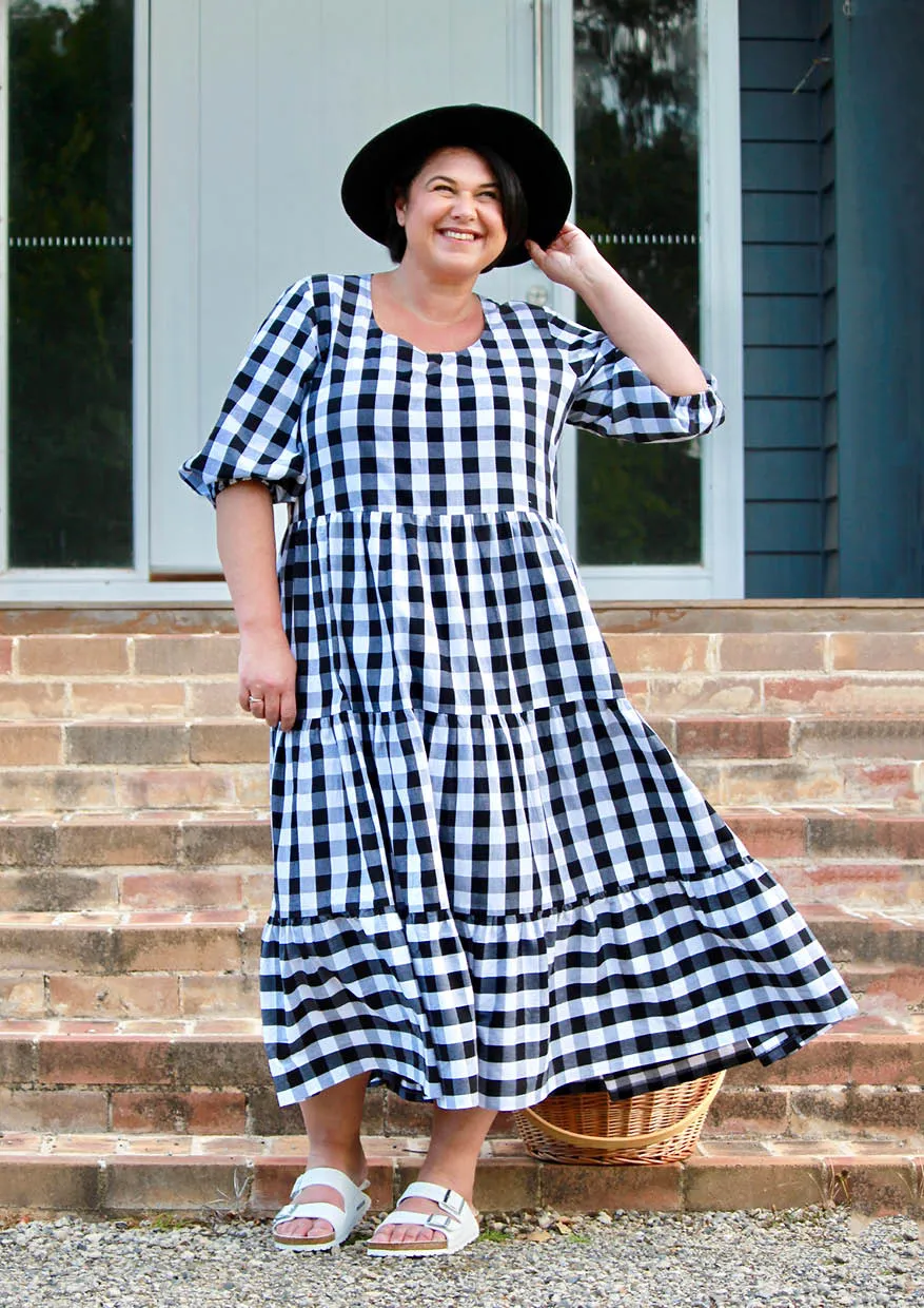 Meet You There | Tiered Dress & Top Sewing Pattern