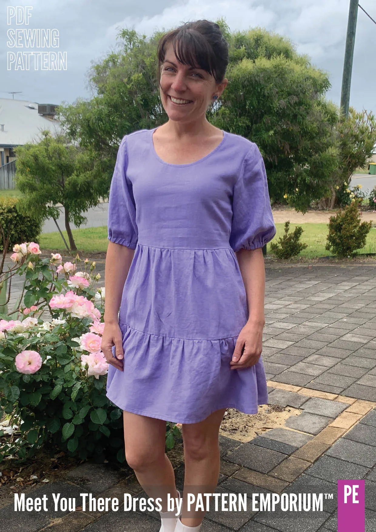 Meet You There | Tiered Dress & Top Sewing Pattern