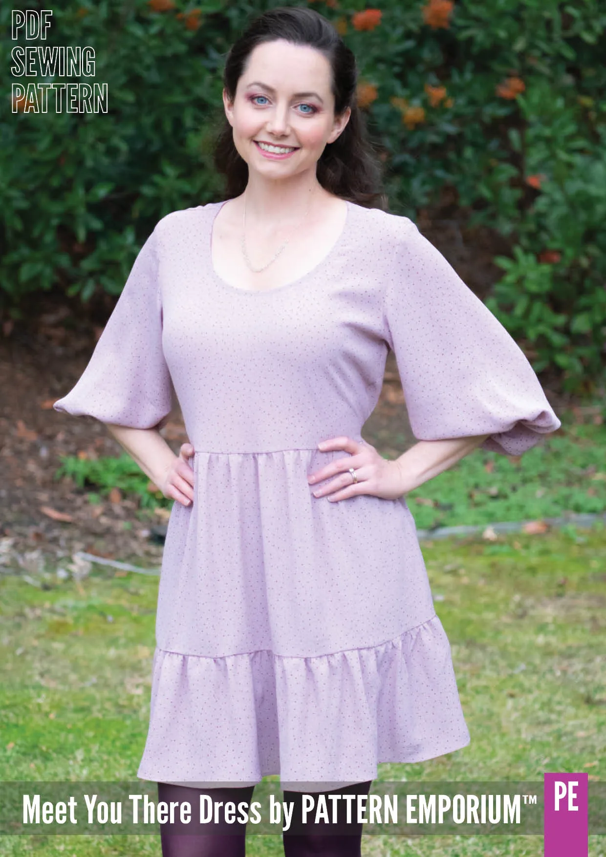 Meet You There | Tiered Dress & Top Sewing Pattern