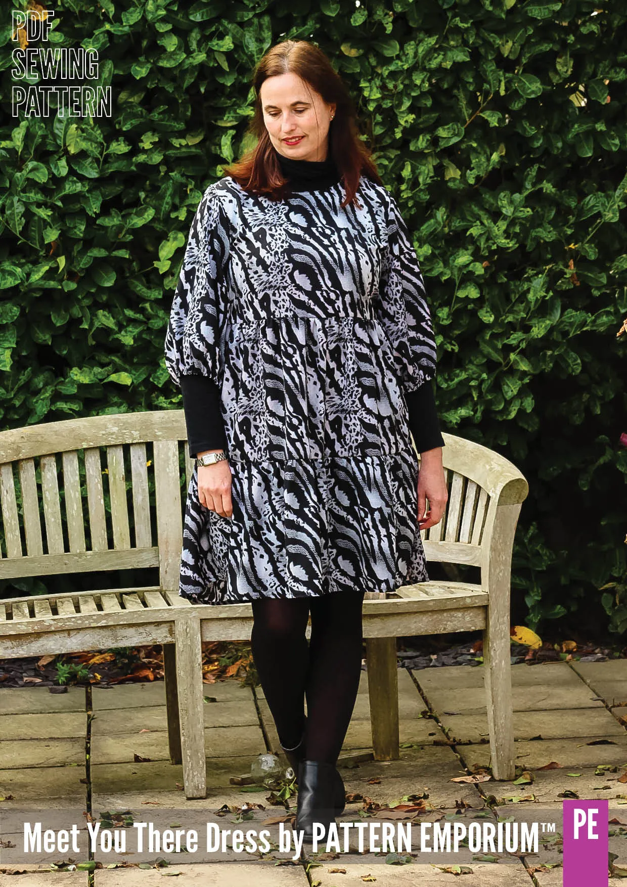 Meet You There | Tiered Dress & Top Sewing Pattern