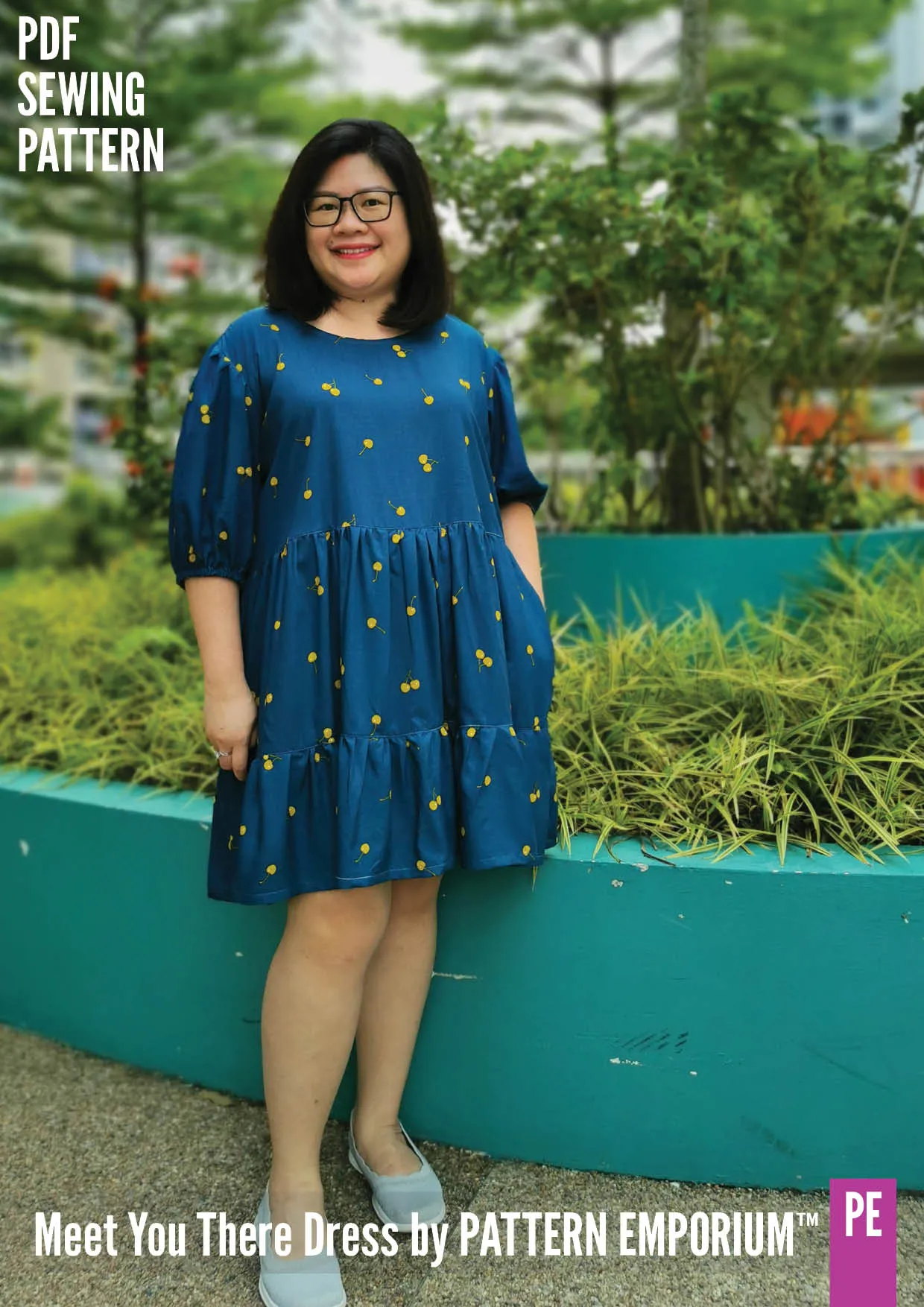 Meet You There | Tiered Dress & Top Sewing Pattern