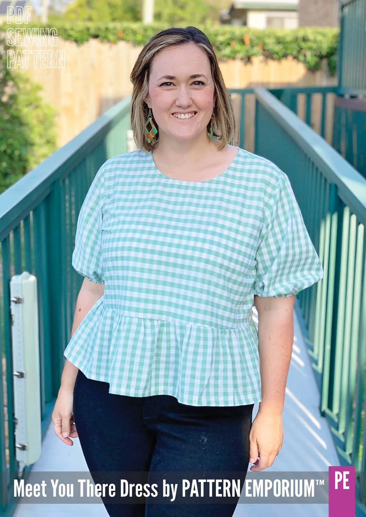 Meet You There | Tiered Dress & Top Sewing Pattern