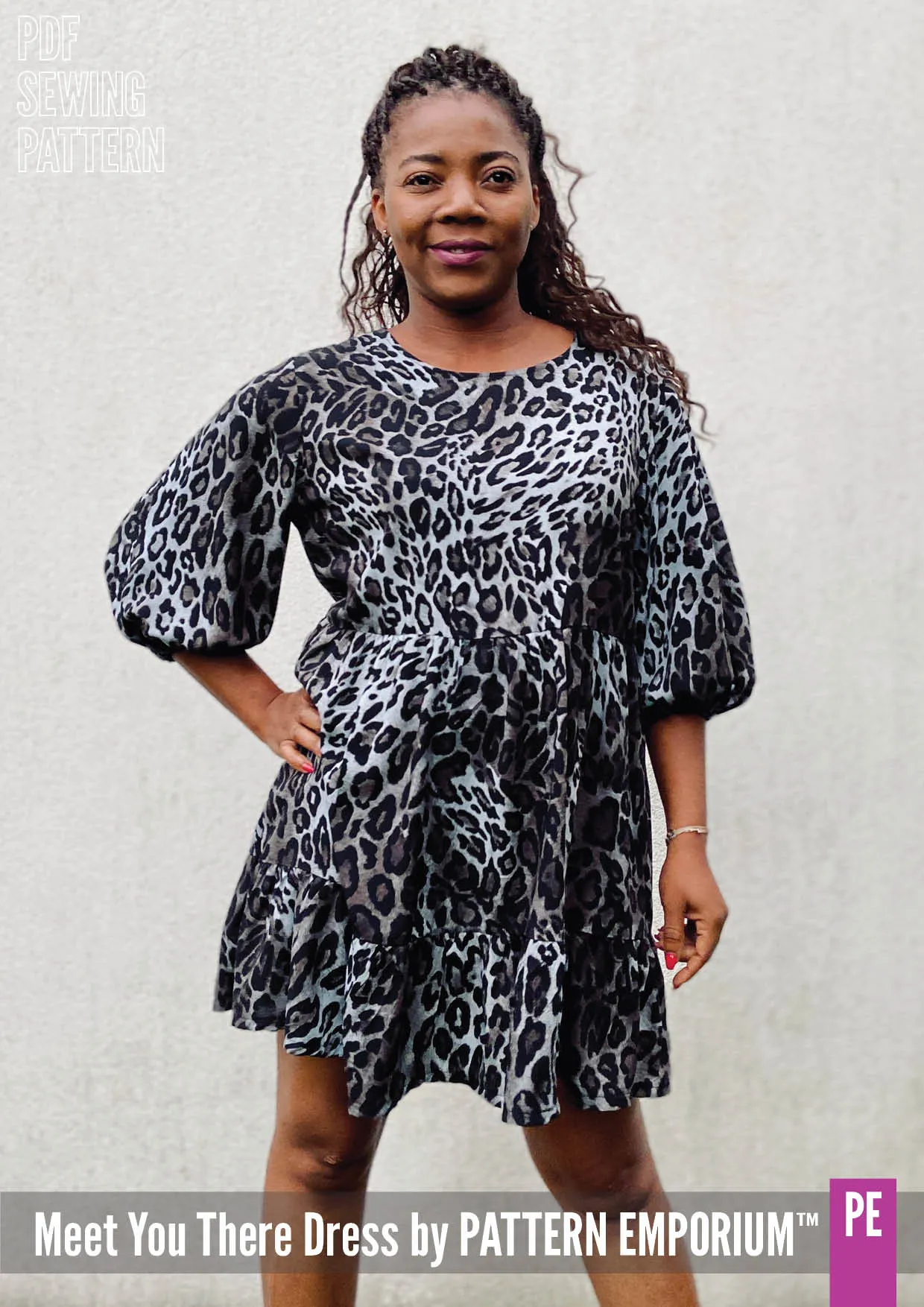 Meet You There | Tiered Dress & Top Sewing Pattern