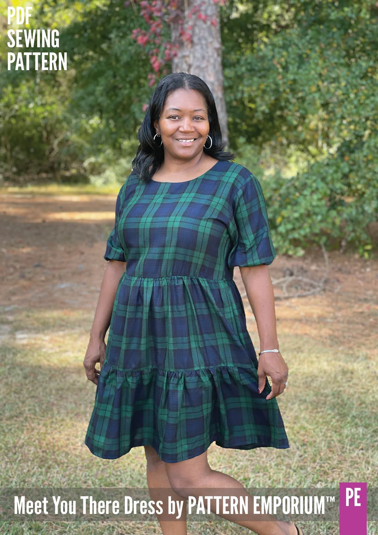Meet You There | Tiered Dress & Top Sewing Pattern