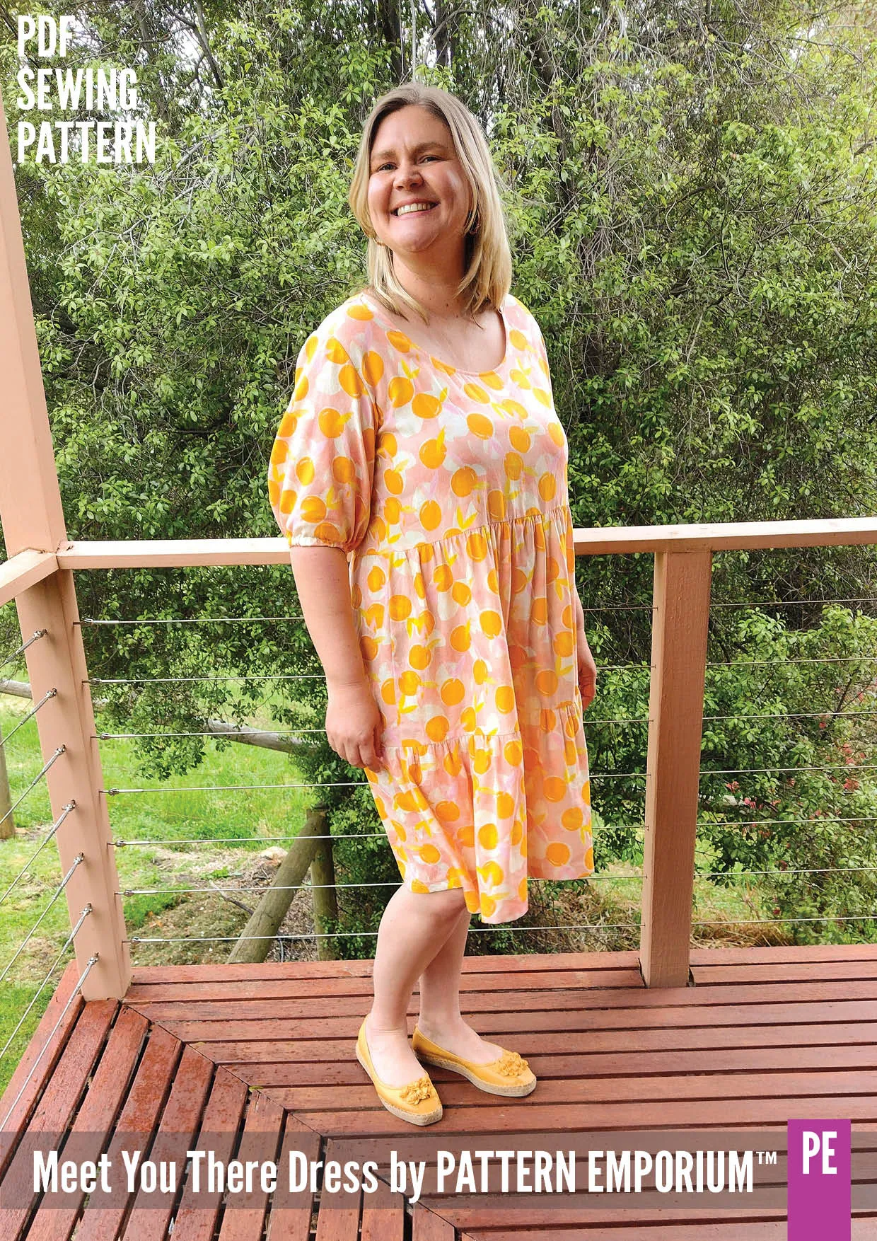 Meet You There | Tiered Dress & Top Sewing Pattern