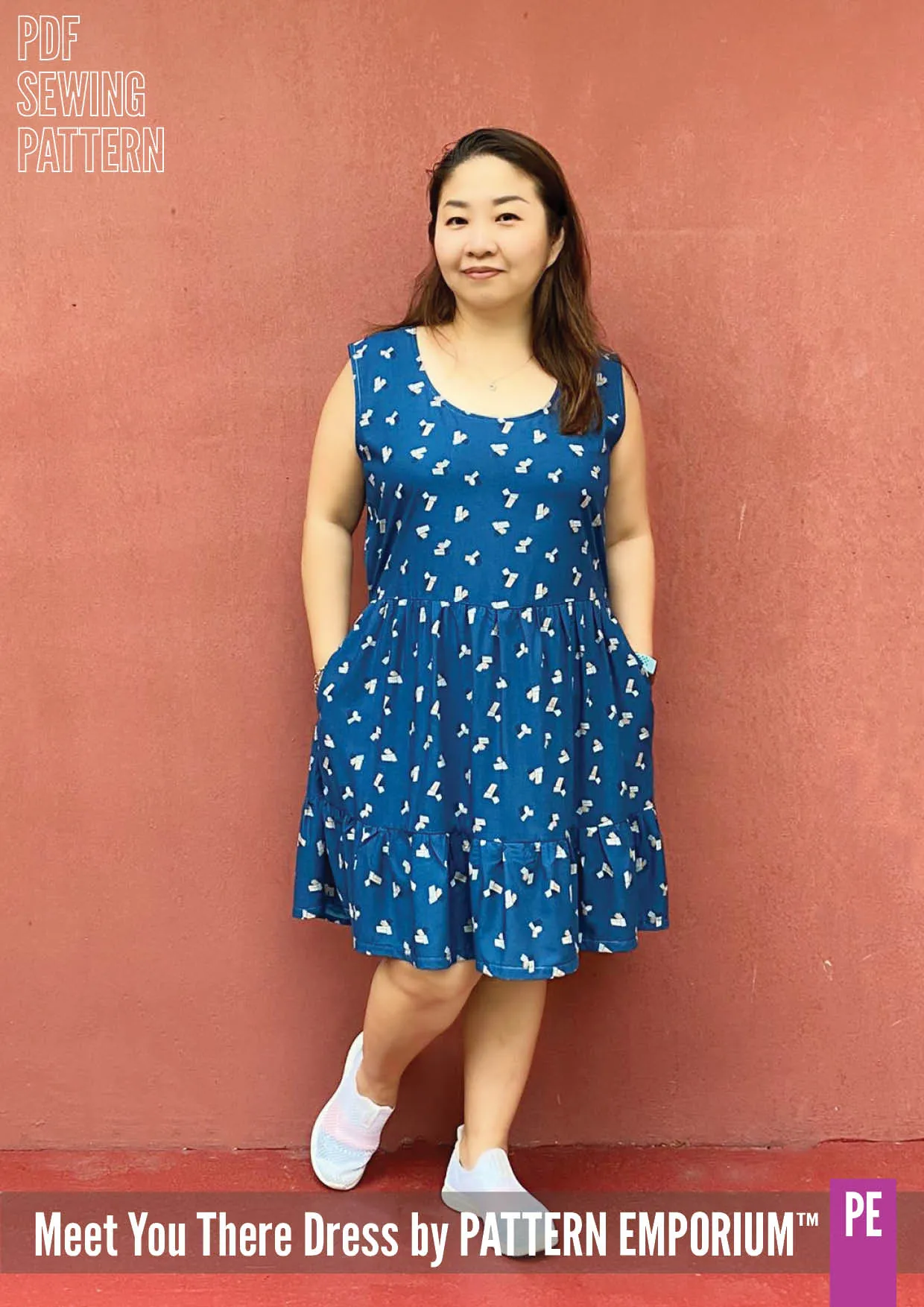 Meet You There | Tiered Dress & Top Sewing Pattern
