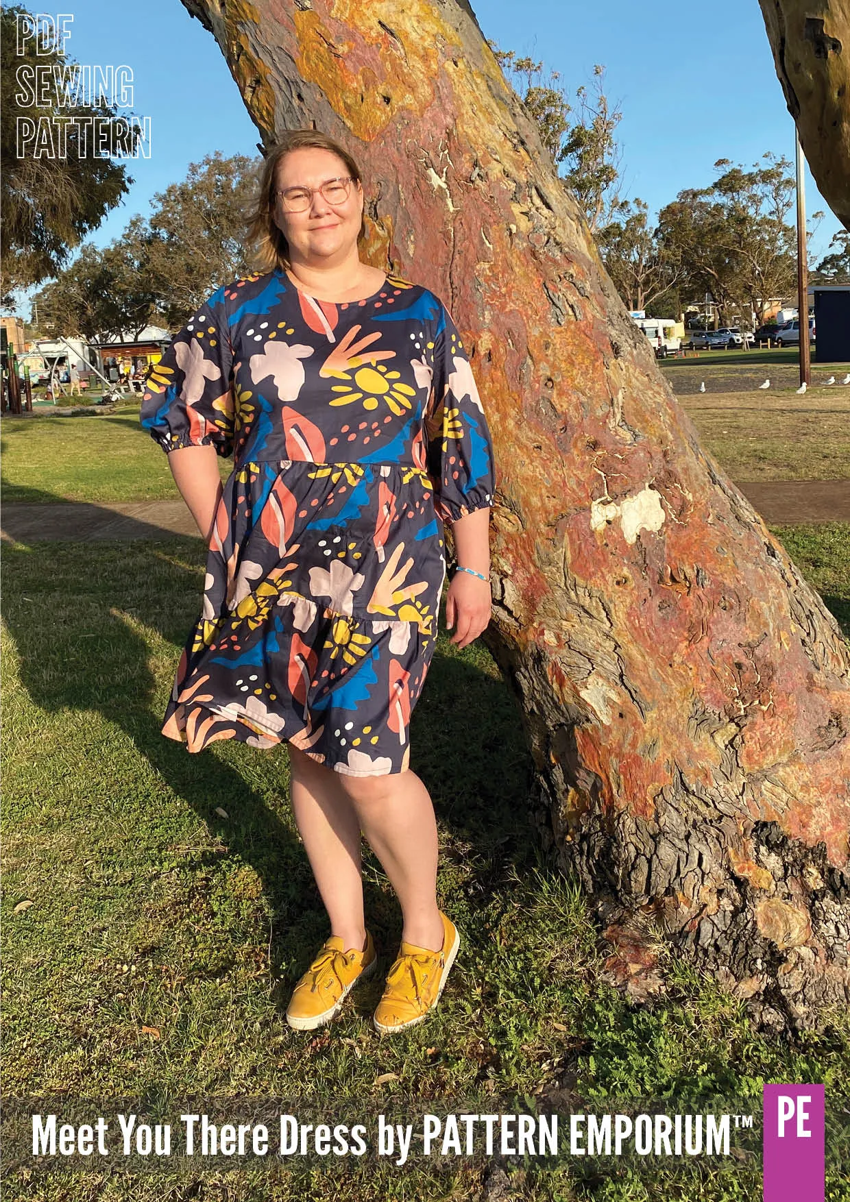 Meet You There | Tiered Dress & Top Sewing Pattern