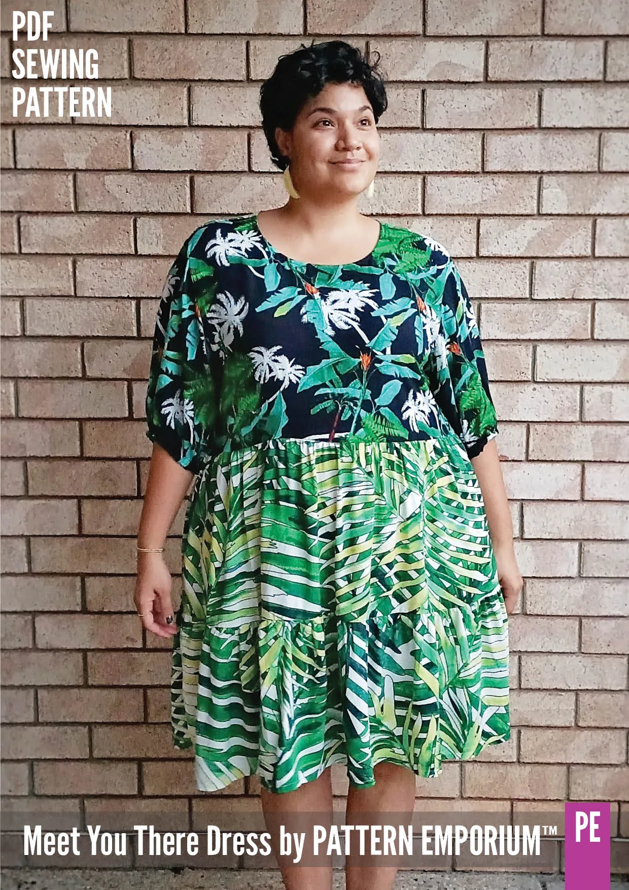 Meet You There | Tiered Dress & Top Sewing Pattern