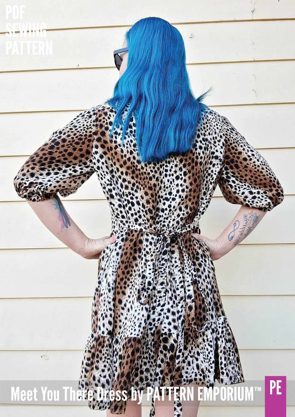 Meet You There | Tiered Dress & Top Sewing Pattern