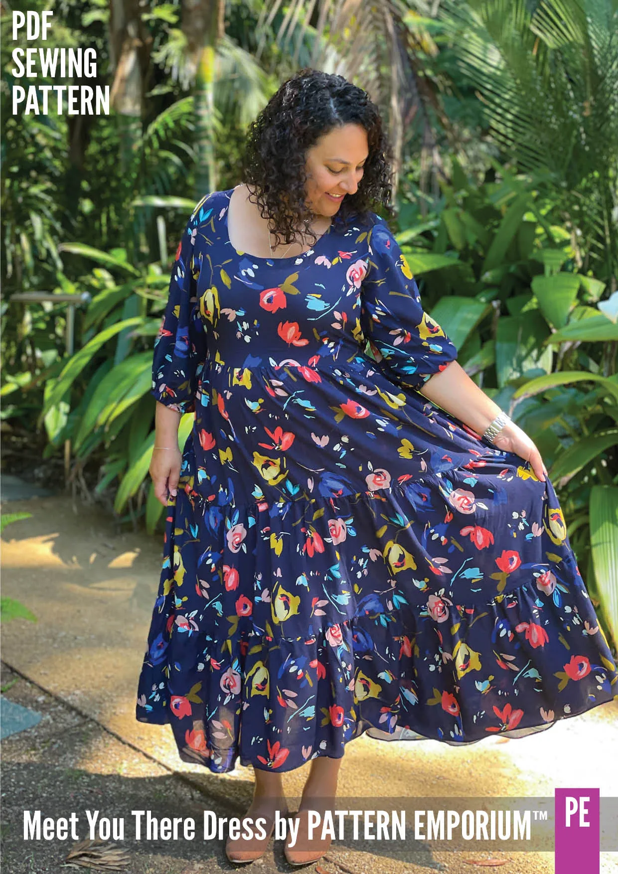 Meet You There | Tiered Dress & Top Sewing Pattern