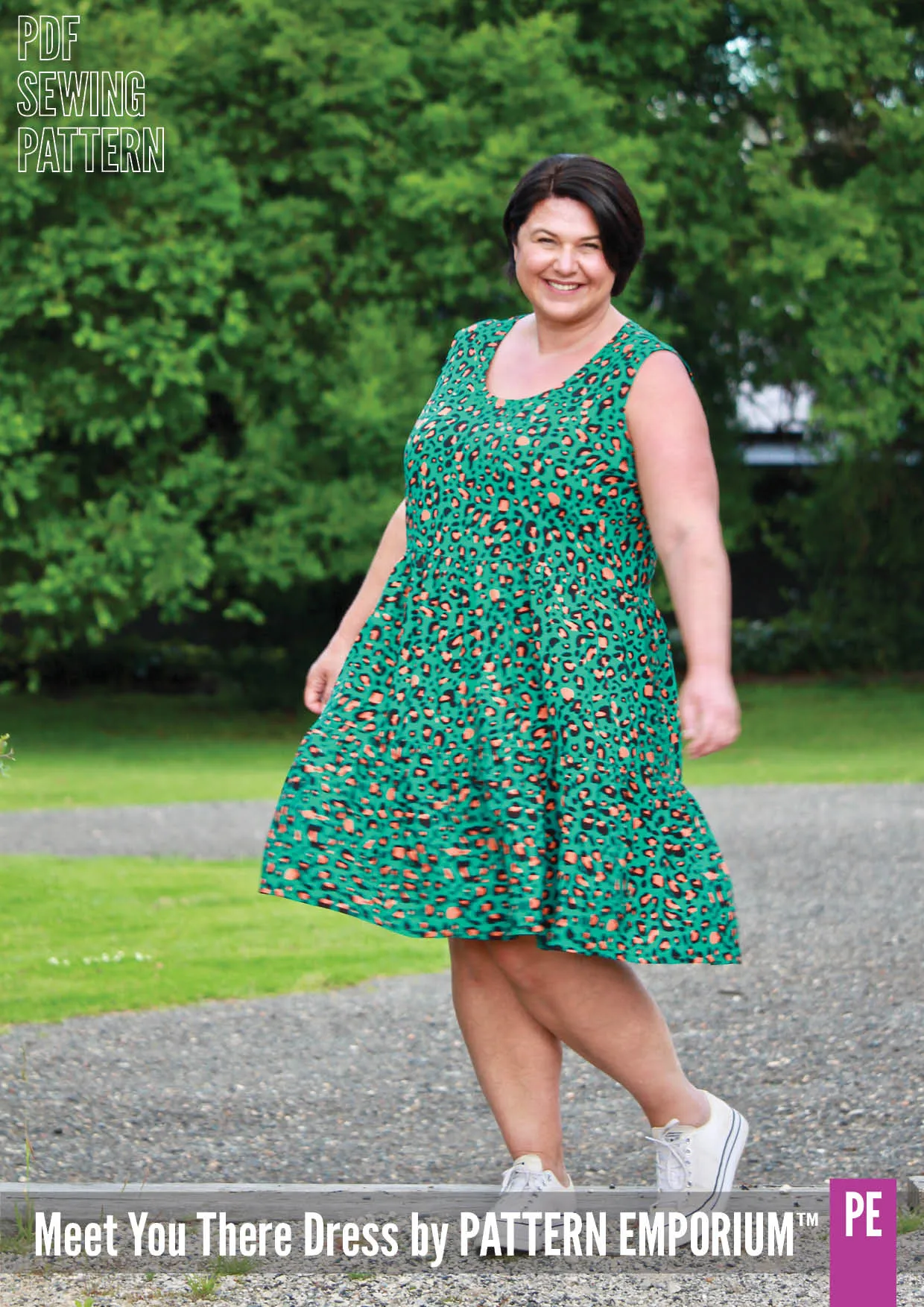 Meet You There | Tiered Dress & Top Sewing Pattern