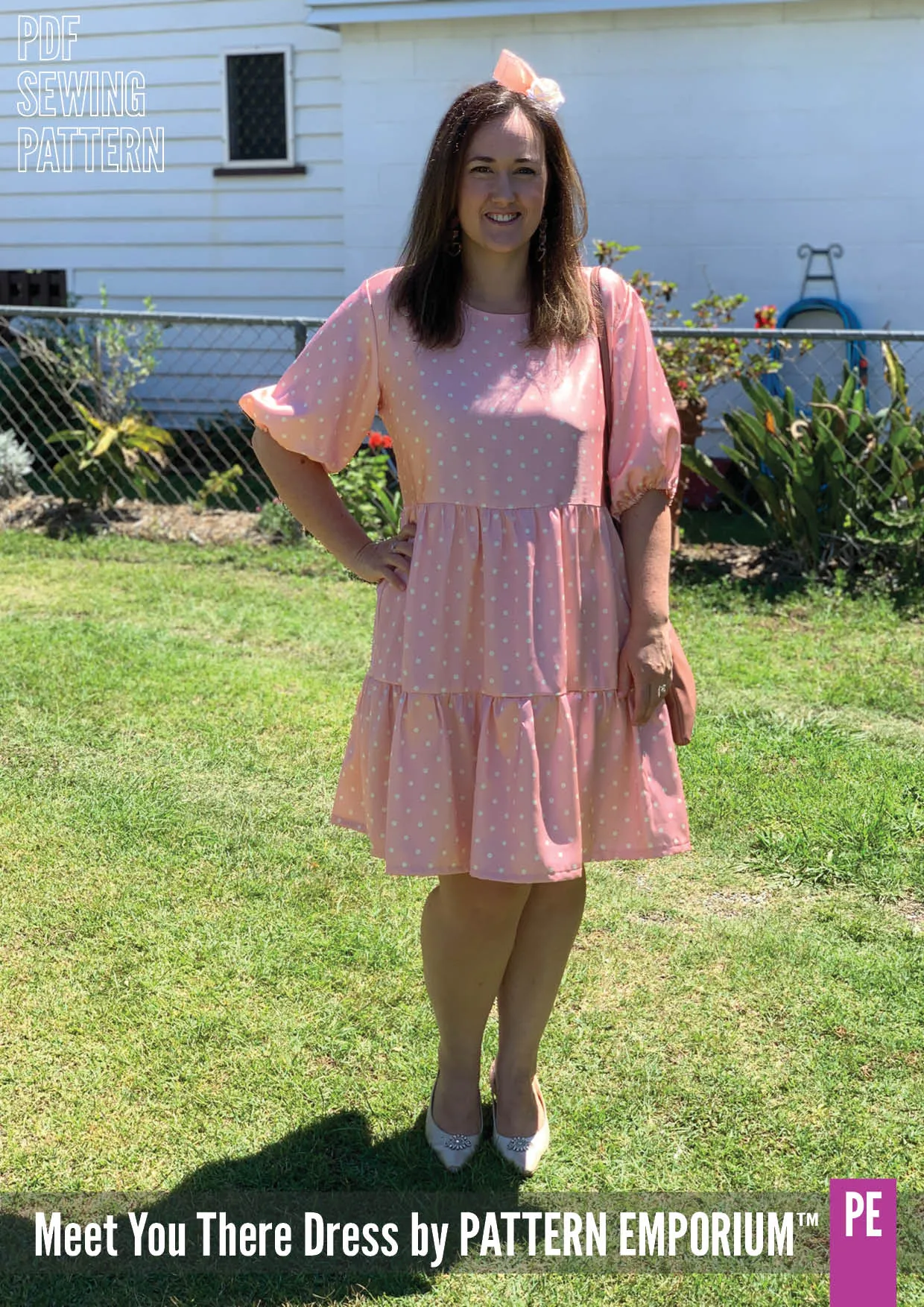 Meet You There | Tiered Dress & Top Sewing Pattern